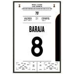 Baraja dreht das Spiel gegen Espanyol auf dem Weg zu Valencia's erster Meisterschaft nach 31 Jahren