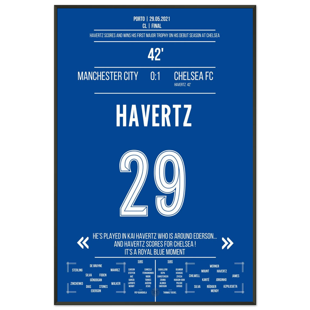 Finale anglais 2021 décidé par le but de Kai Havertz