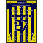 André Santos' bedeutsames Siegtor auf Fener's Weg zum Gewinn der Meisterschaft 50x70-cm-20x28-Premium-Semi-Glossy-Paper-Metal-Fra
