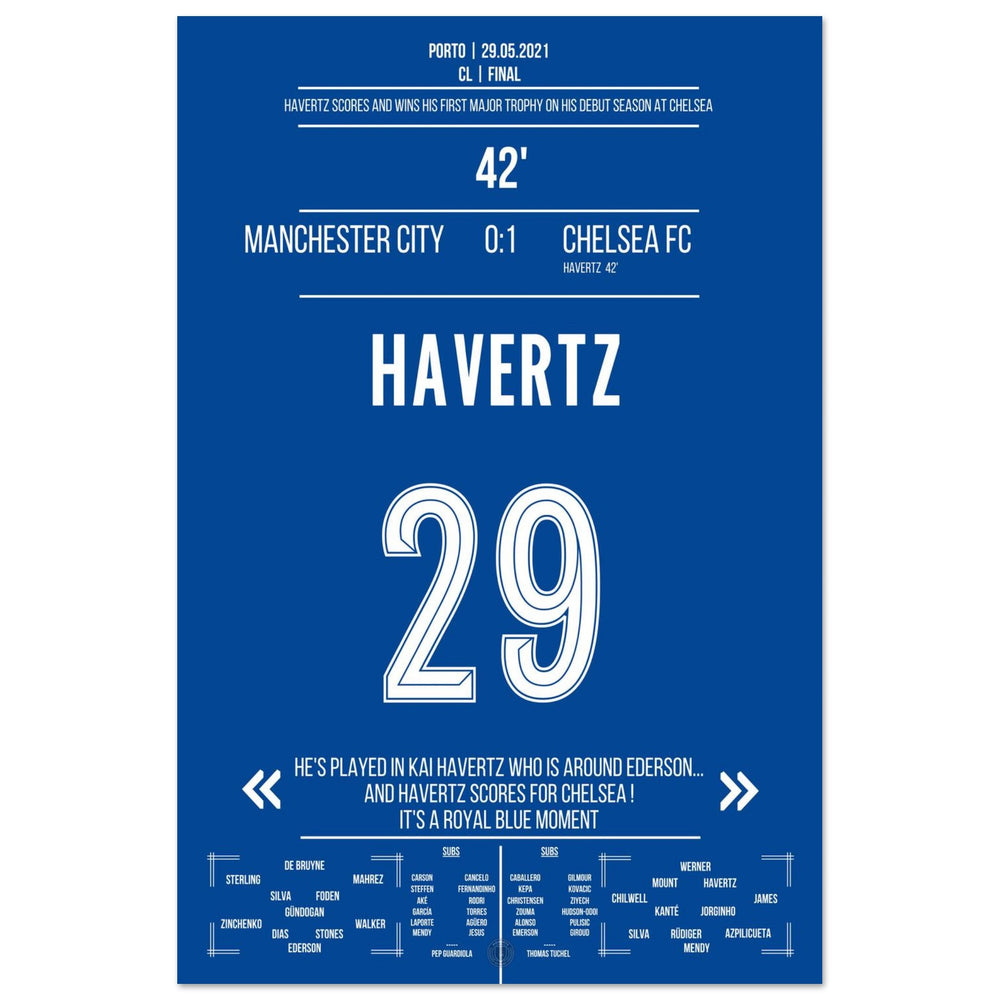 Finale anglais 2021 décidé par le but de Kai Havertz