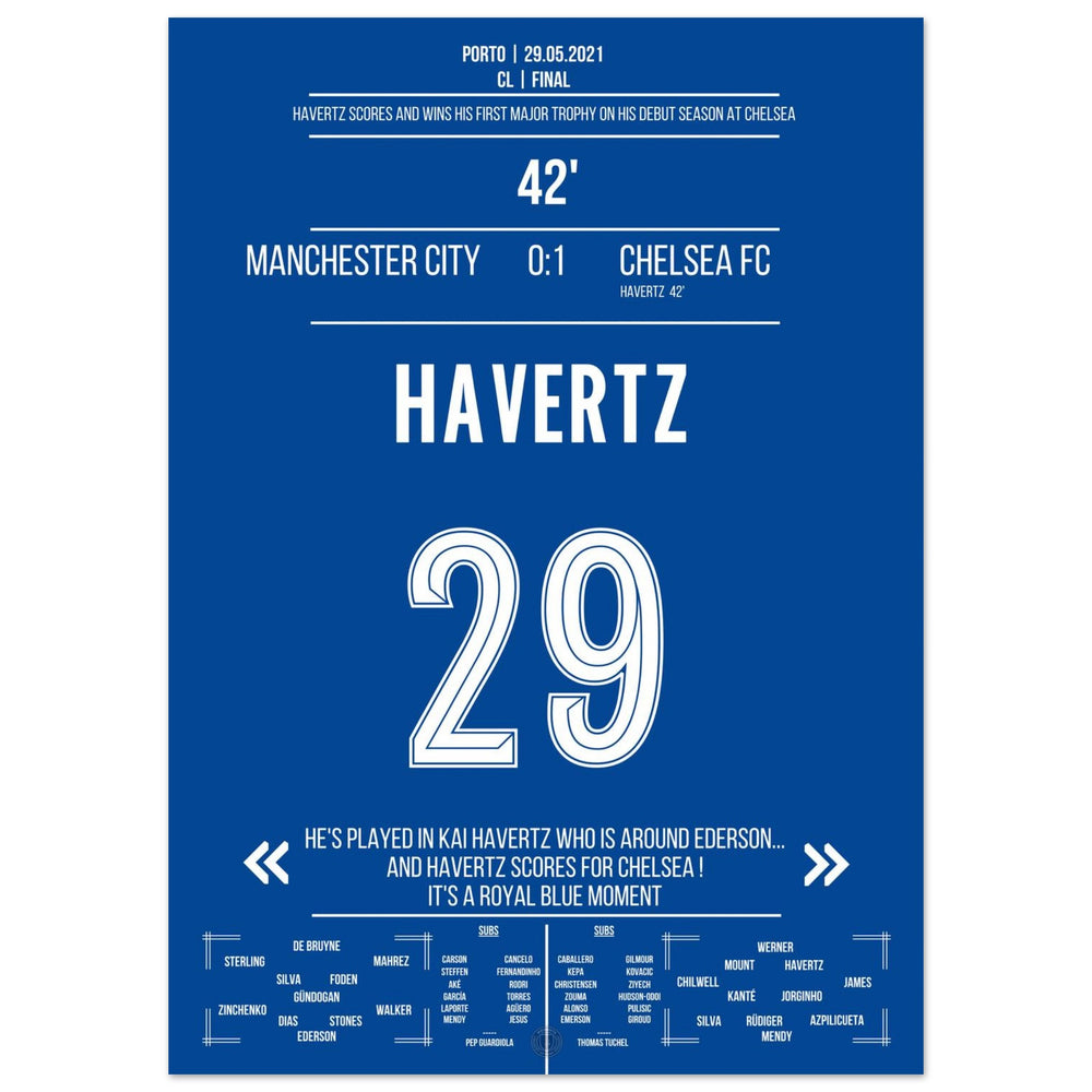 Finale anglais 2021 décidé par le but de Kai Havertz