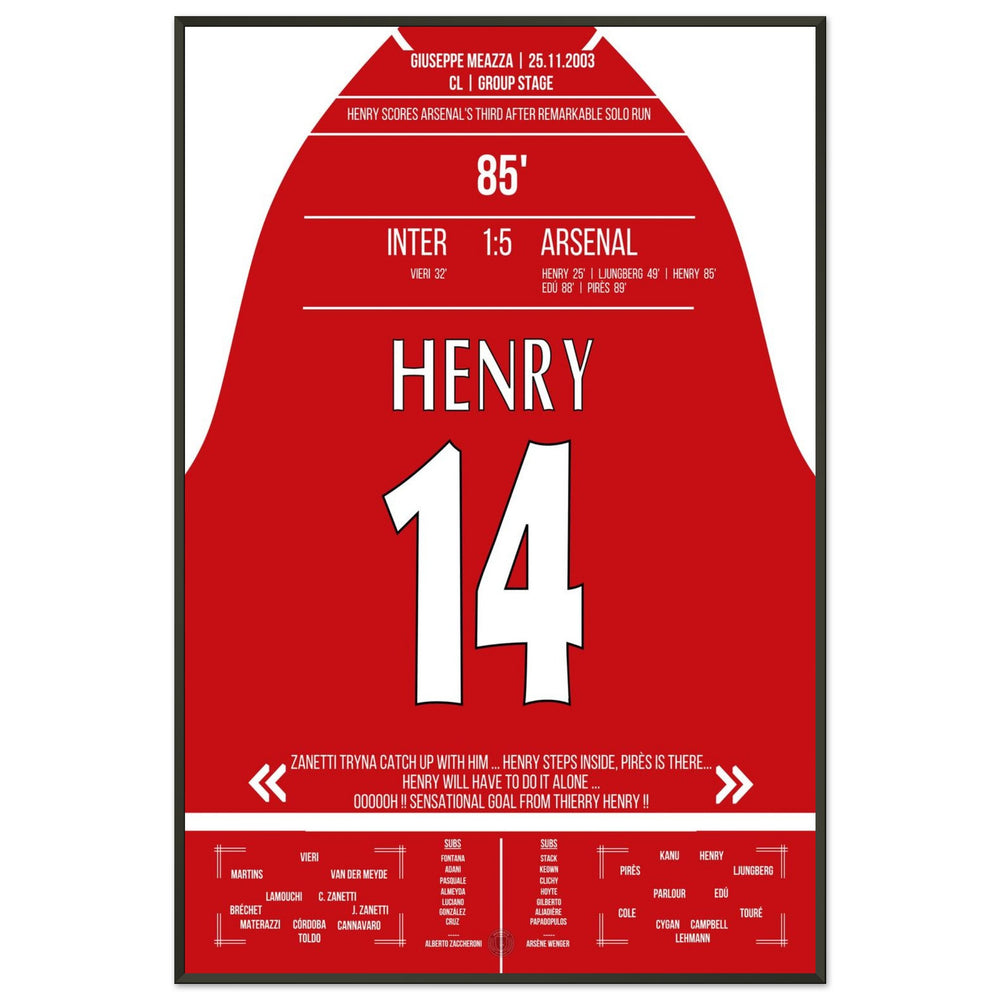 Henry gegen Inters Defensive im Alleingang In Arsenals 5-1 Auswärtssieg