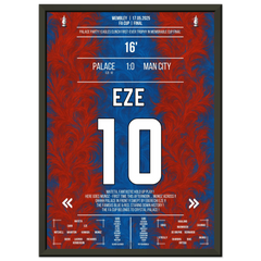 Eze offre à Palace son premier triomphe en coupe de l'histoire du club