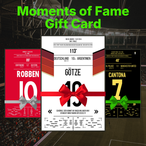 Moments of Fame Geschenkgutschein