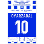 Oyarzabal entscheidet das Copa Del Rey Finale 2020 60x90-cm-24x36-Ohne-Rahmen