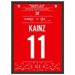 Victoire du derby de Cologne à Mönchengladbach saison Bundesliga 2021/22