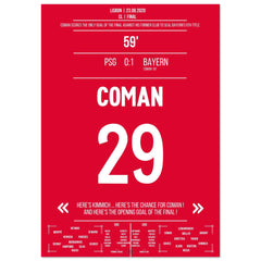 Coman heads <tc>Bayern</tc> to victory in the final against Paris
