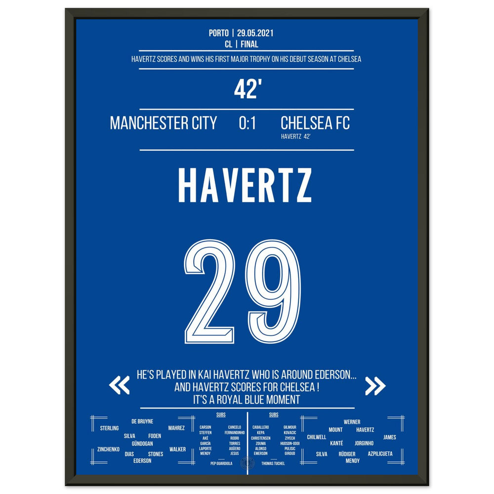 Finale anglais 2021 décidé par le but de Kai Havertz