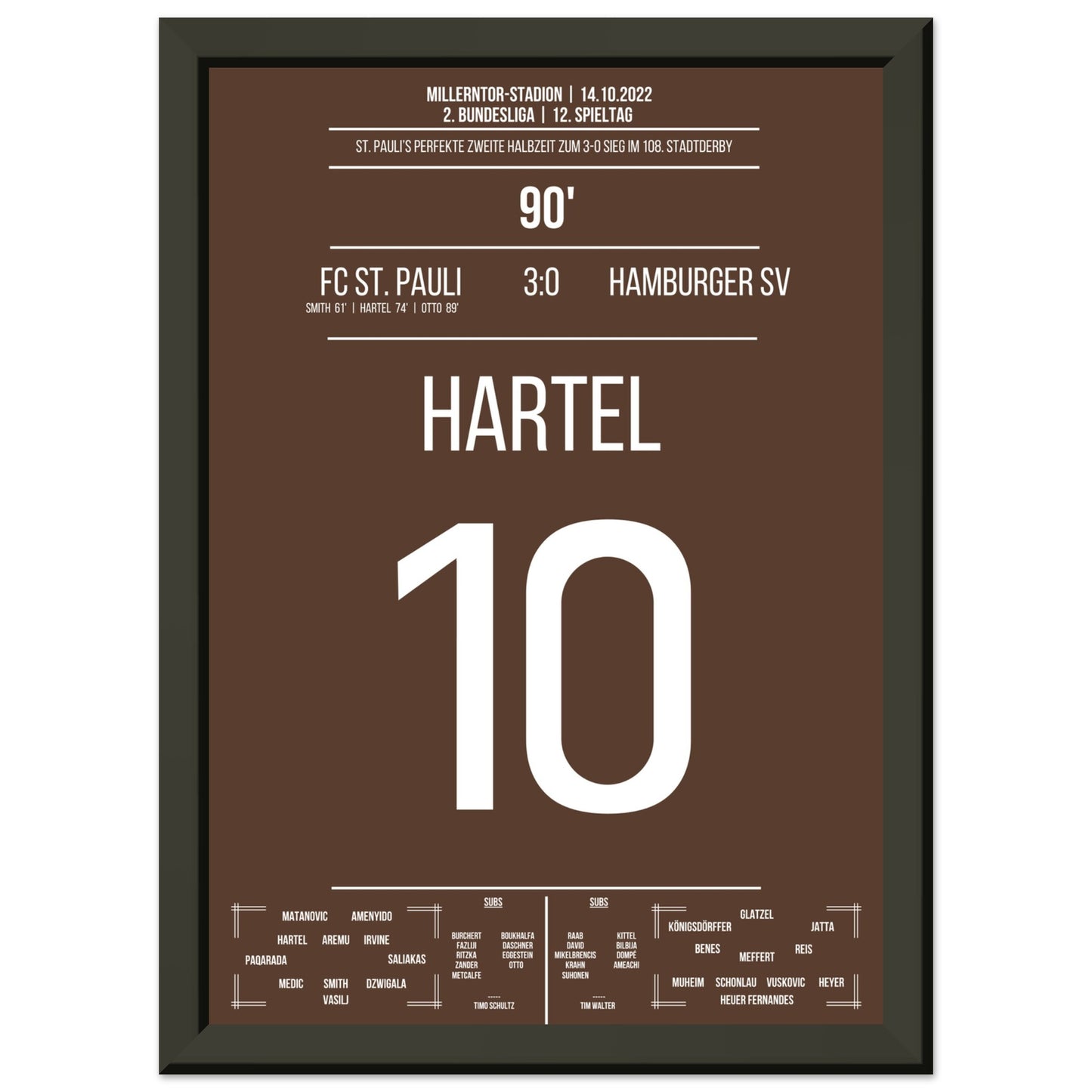 St. Pauli's 3-0 Sieg im 108. Stadtderby