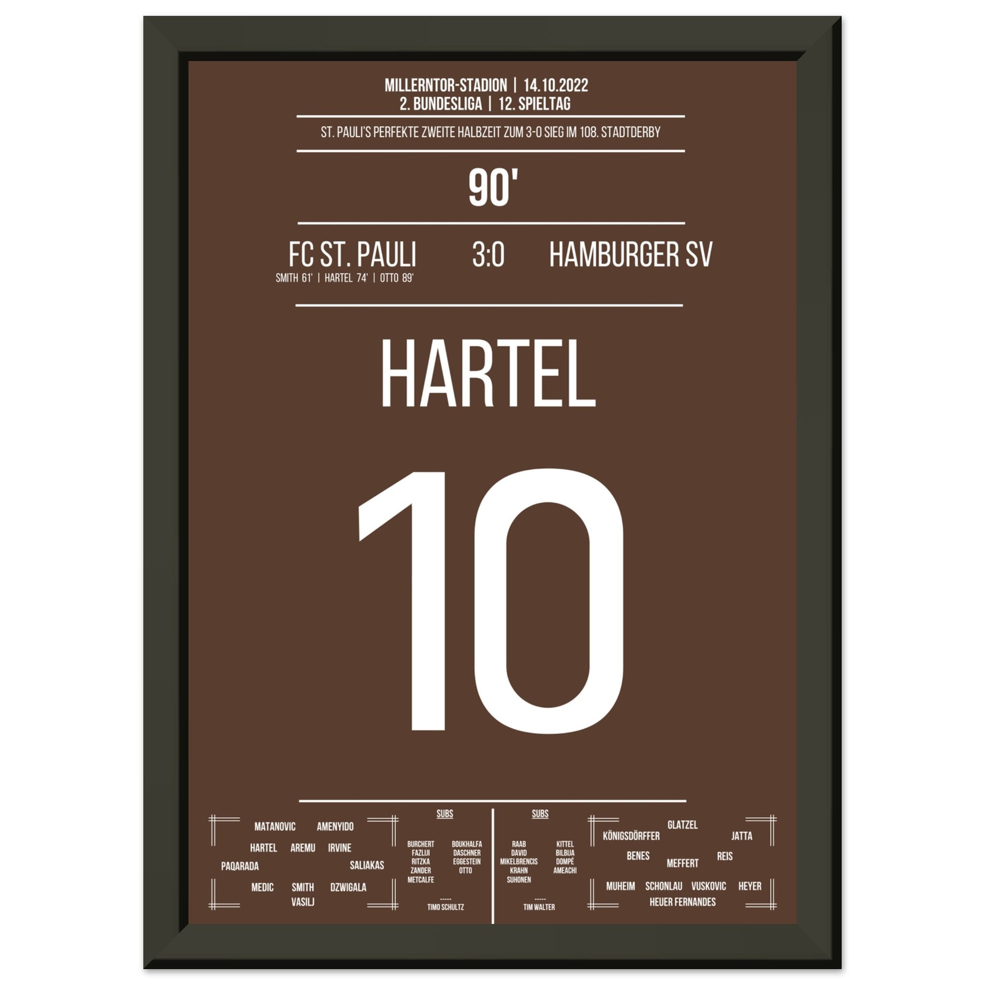 St. Pauli's 3-0 Sieg im 108. Stadtderby