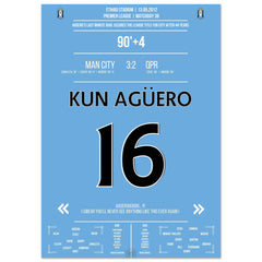 Le but légendaire d'Agüero pour le titre