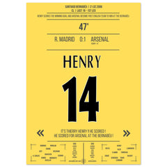 Legendäres Solo-Tor von Thierry Henry im Bernabeu 2006