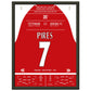 Pires' Tor beim Gewinn der Meisterschaft an der White Hart Lane 2004 30x40-cm-12x16-Schwarzer-Aluminiumrahmen