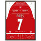 Pires' Tor beim Gewinn der Meisterschaft an der White Hart Lane 2004 45x60-cm-18x24-Schwarzer-Aluminiumrahmen
