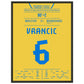 Vrancic's Freistoss-Treffer zum Bundesliga-Aufstieg 2013 45x60-cm-18x24-Schwarzer-Aluminiumrahmen