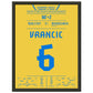 Vrancic's Freistoss-Treffer zum Bundesliga-Aufstieg 2013 30x40-cm-12x16-Schwarzer-Aluminiumrahmen